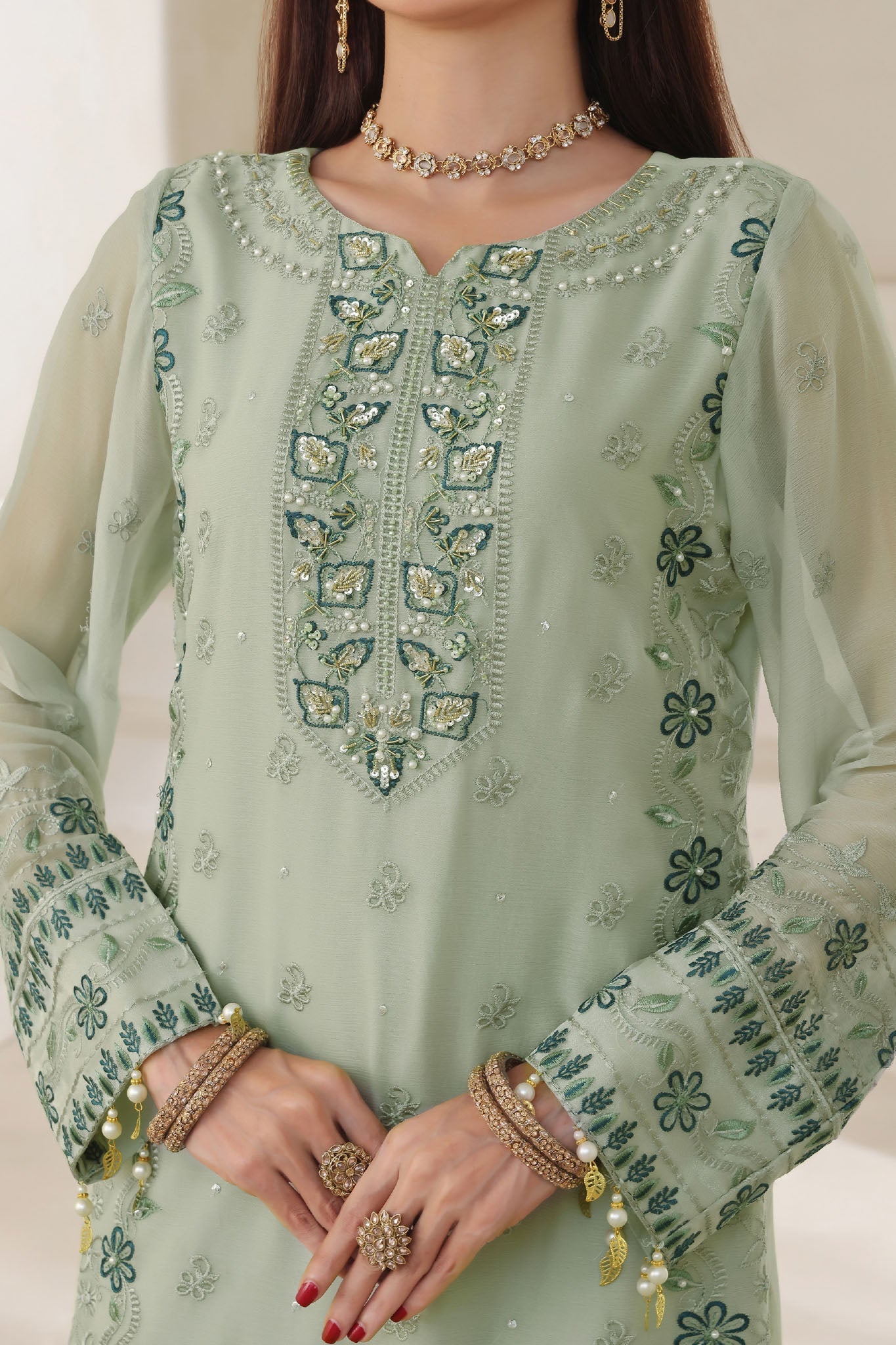 Nurin By Soghat Unstitched 3 Piece Luxury Chiffon Collection'2025-NURIN-04