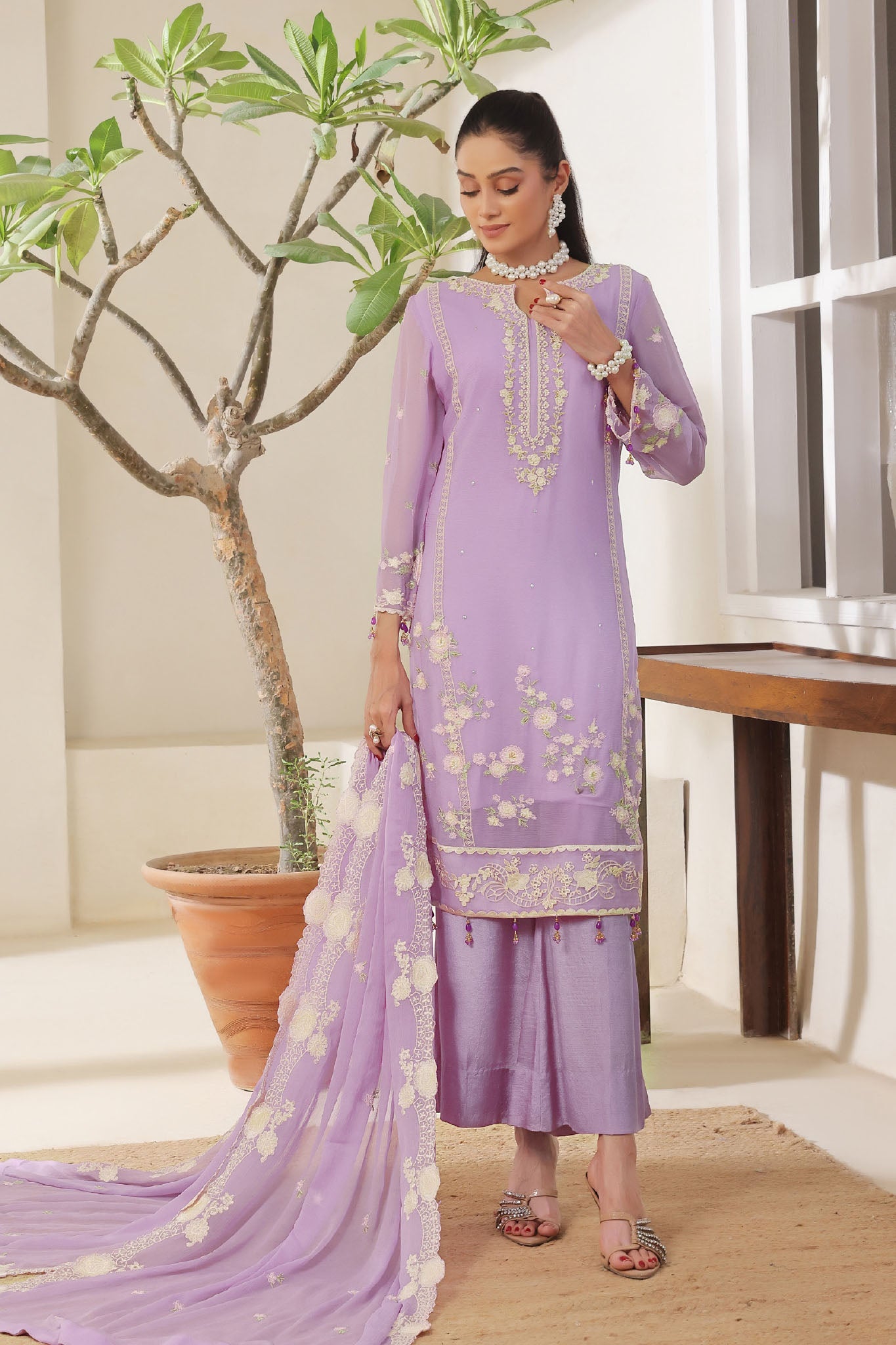 Nurin By Soghat Unstitched 3 Piece Luxury Chiffon Collection'2025-NURIN-05