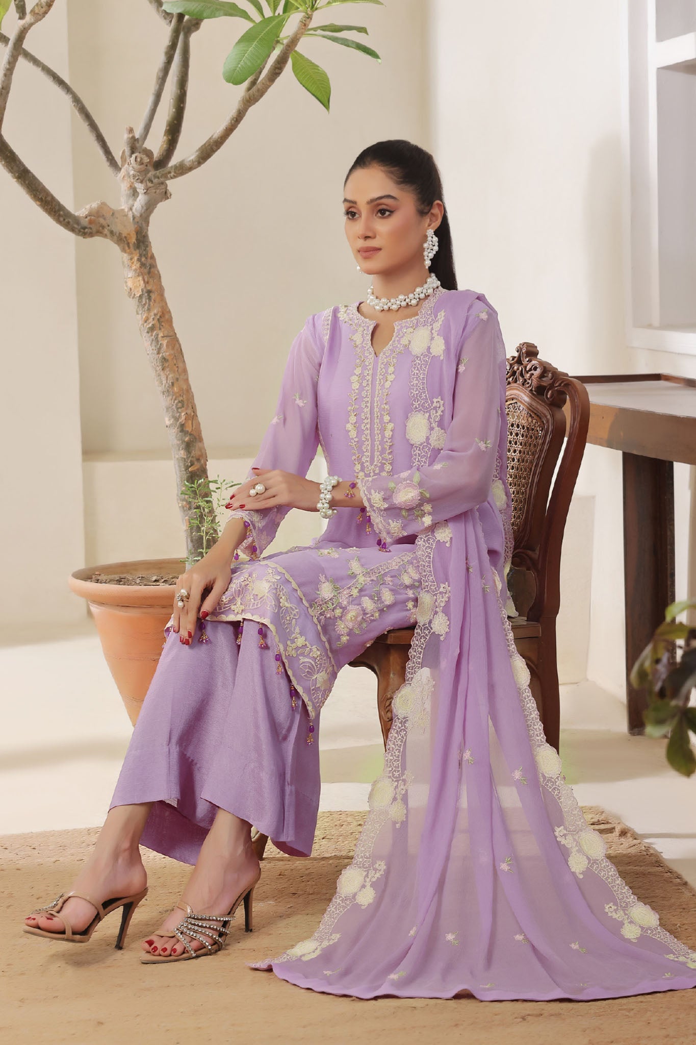 Nurin By Soghat Unstitched 3 Piece Luxury Chiffon Collection'2025-NURIN-05