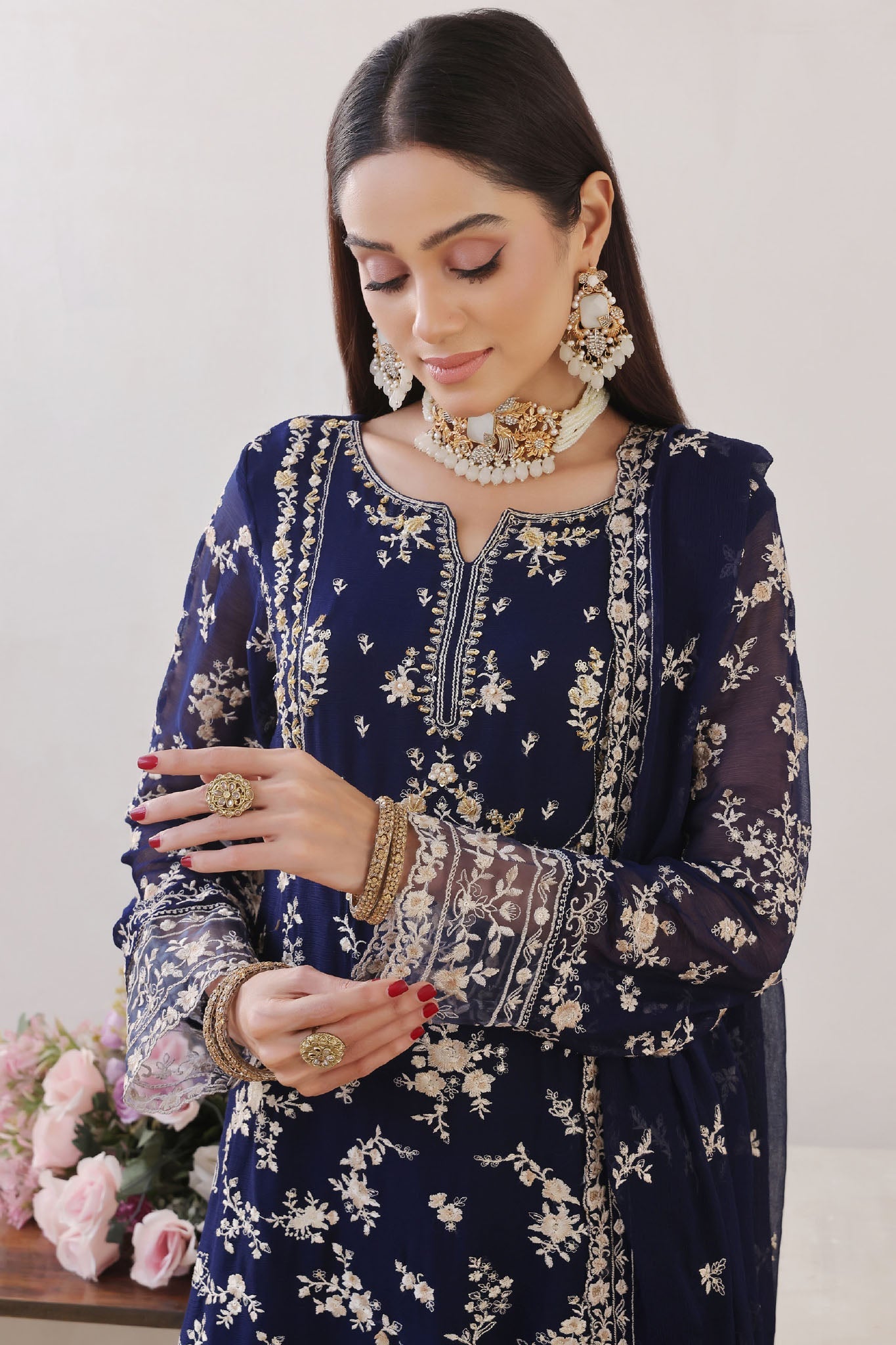 Nurin By Soghat Unstitched 3 Piece Luxury Chiffon Collection'2025-NURIN-07