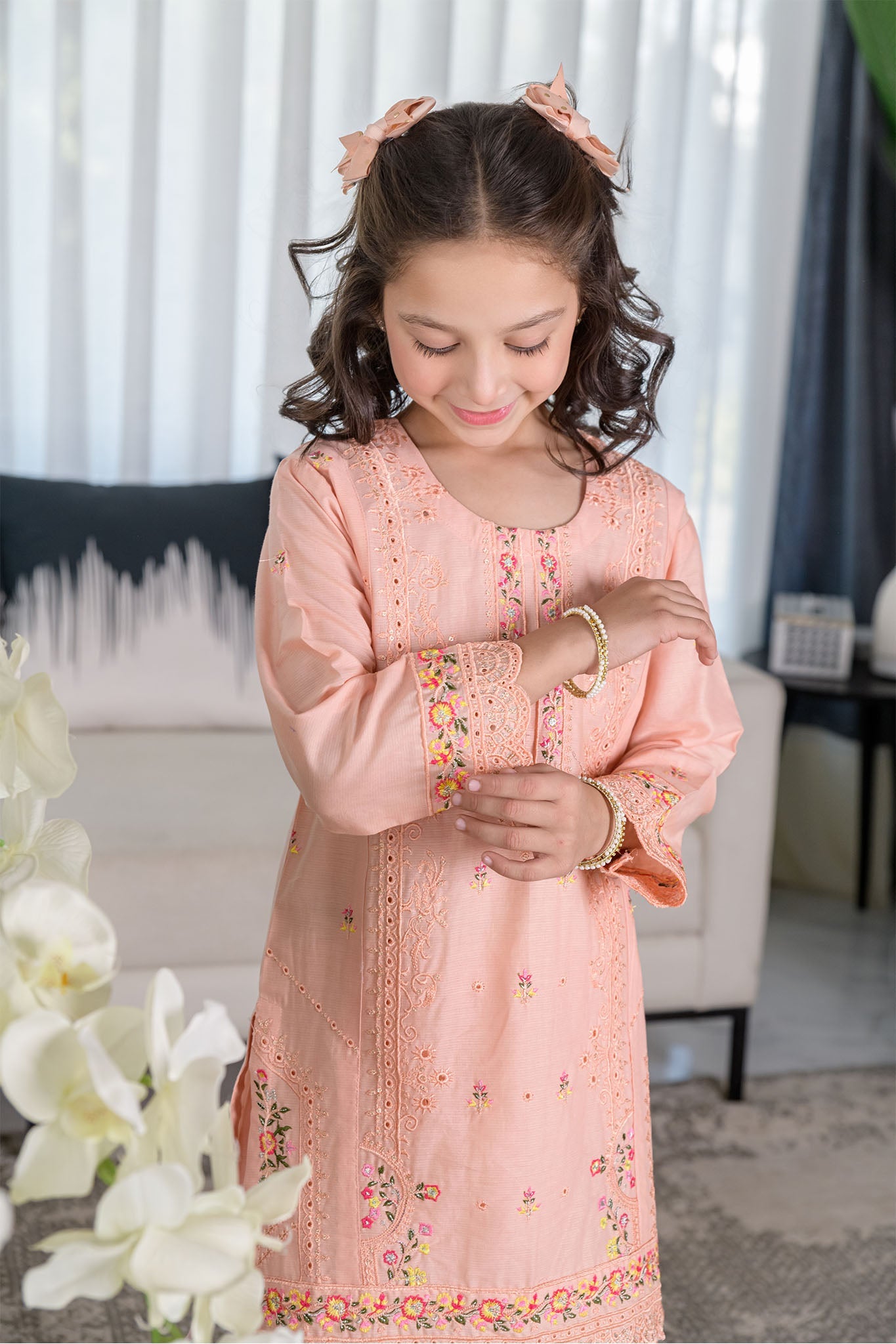 Fresh Bird Stitched 2 Piece Festive Kids Collection'2025-Naaz