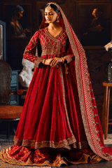 Qarmazi By Zaaviay Stitched Nazanin
