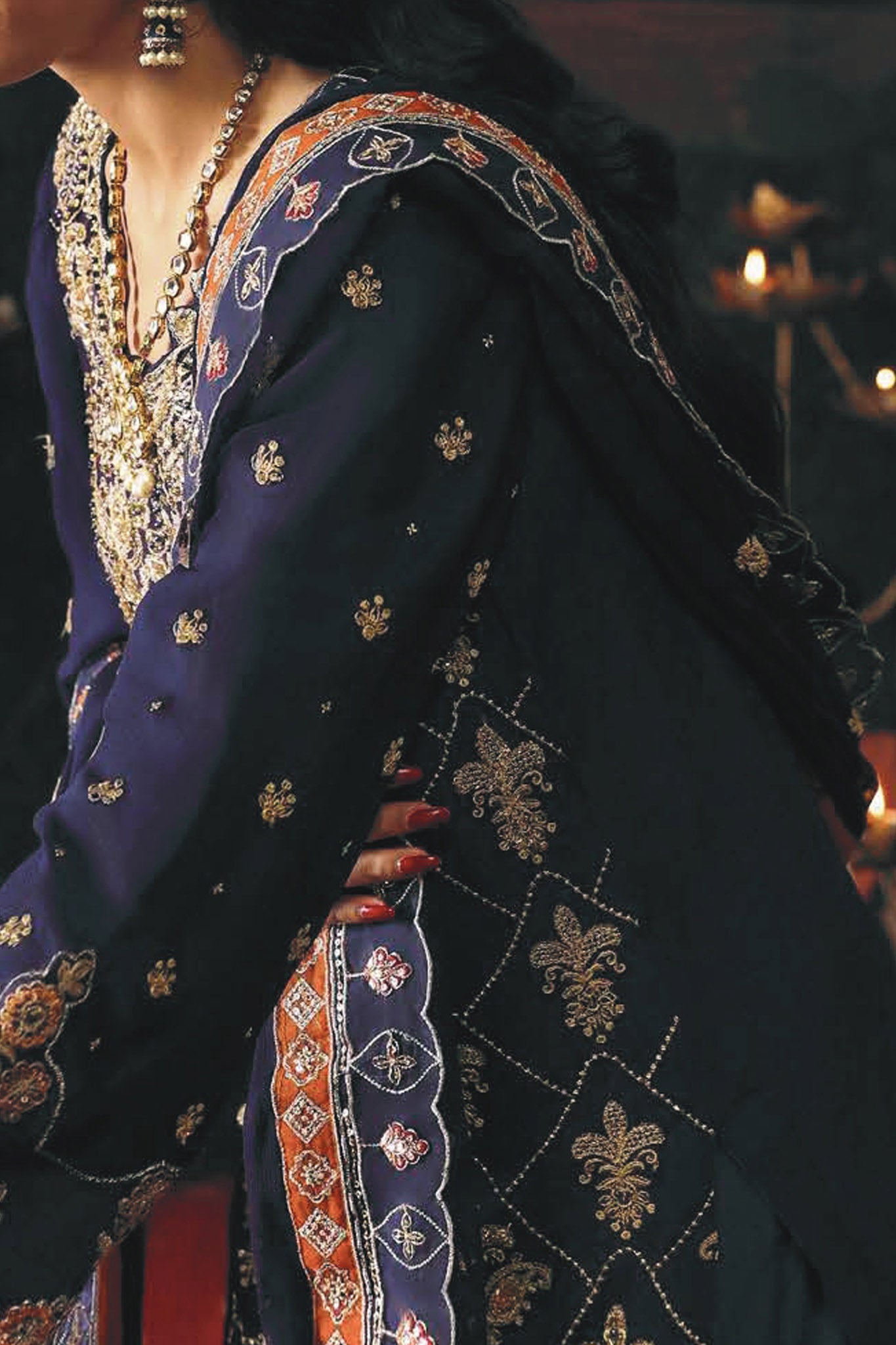 Devdas by Emaan Adeel Unstitched 3 Piece Luxury Festive Formals Collection'2024-Nazgul