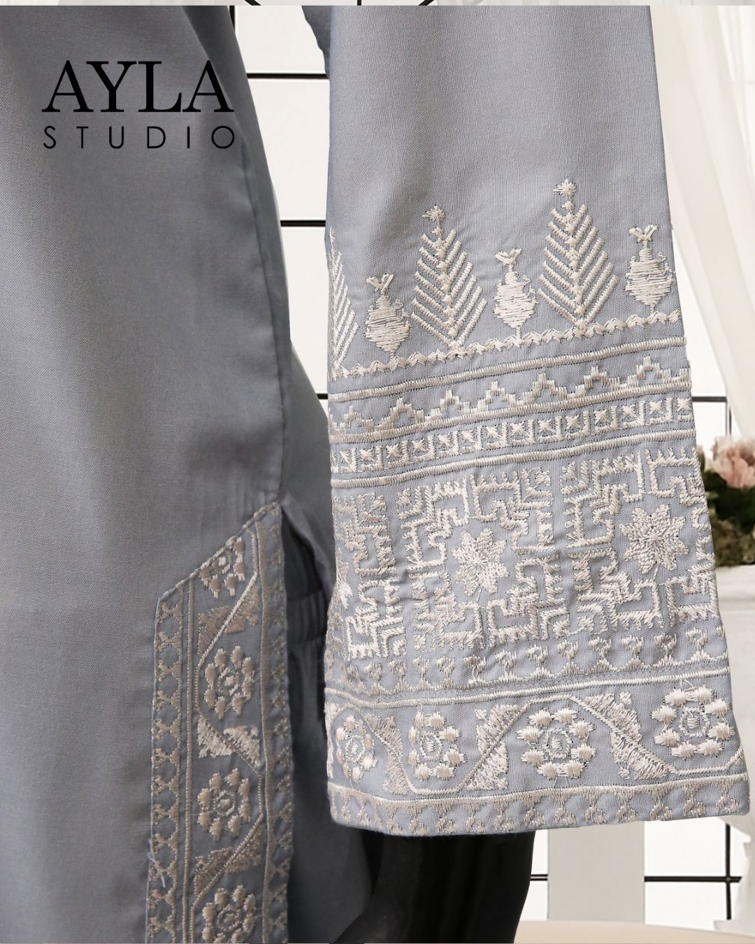 Noor E Rang by Ayla Studio Stitched 2 Piece Summer Collection'2025-Neelofar