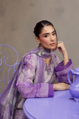 Daily Delights By Nureh Unstitched 3 Piece Emb and Printed Chikankari Lawn Collection'2025-Nureh-DD-16