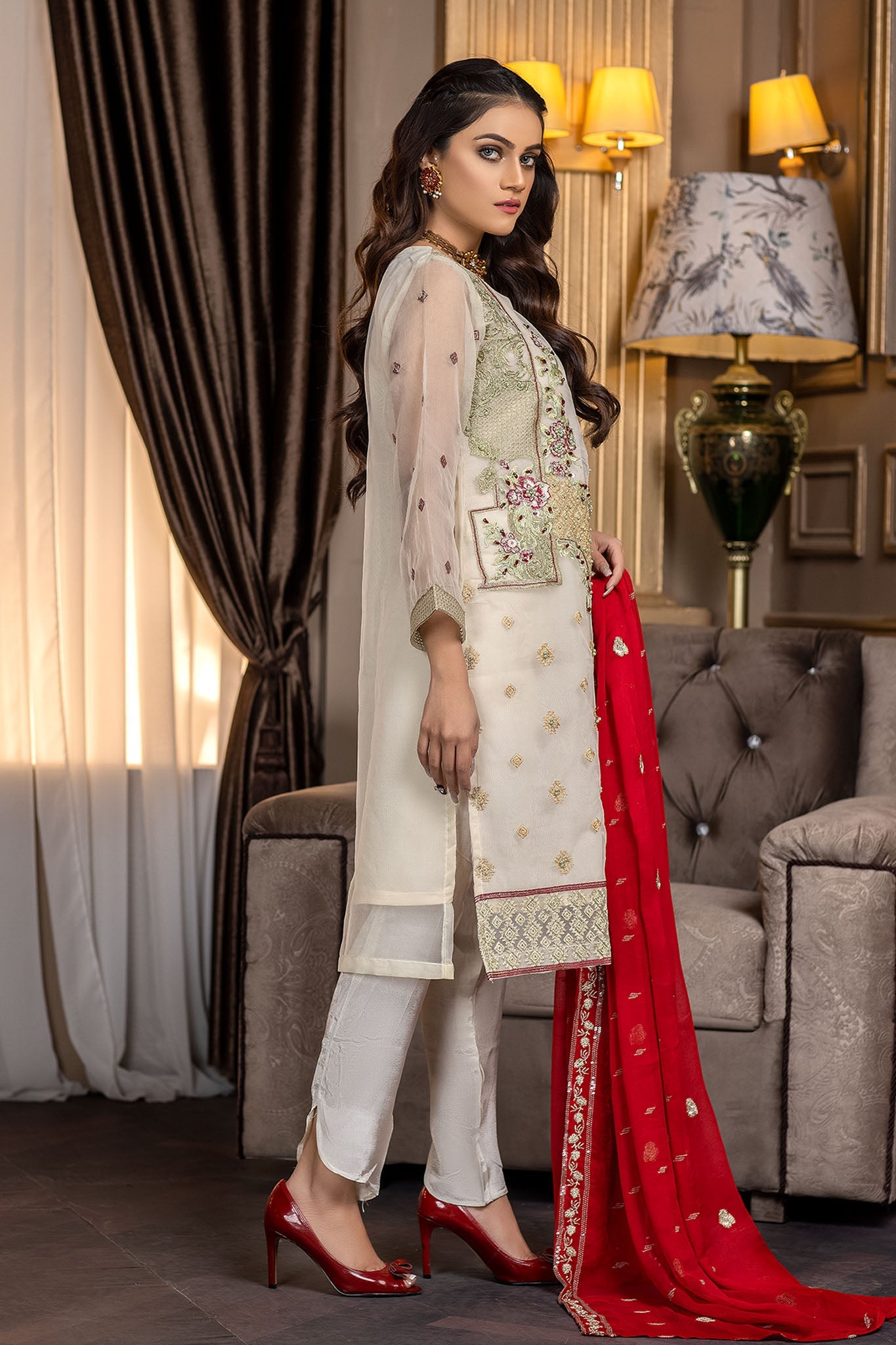 Ketifa Unstitched 3 Piece Festive Wedding Collection'2025-Nz 0104
