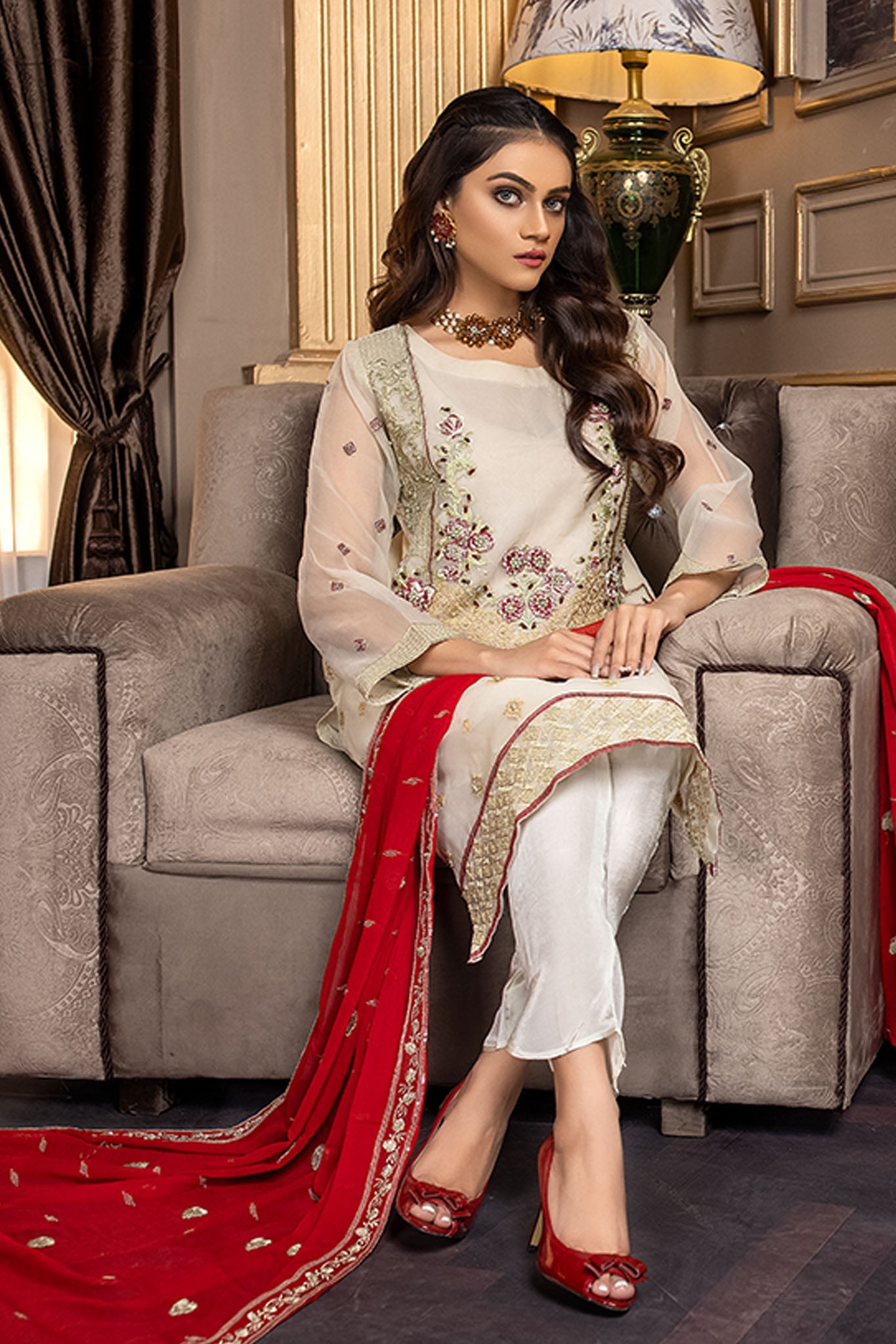 Ketifa Unstitched 3 Piece Festive Wedding Collection'2025-Nz 0104