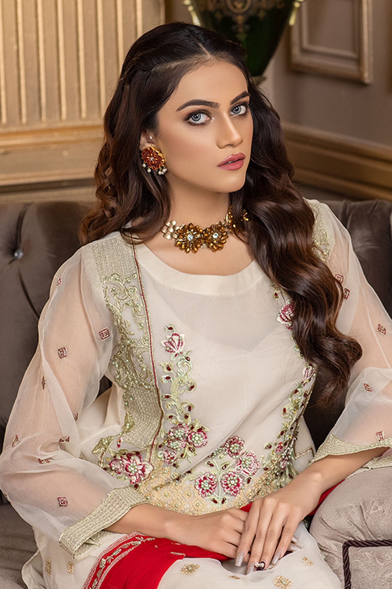 Ketifa Unstitched 3 Piece Festive Wedding Collection'2025-Nz 0104