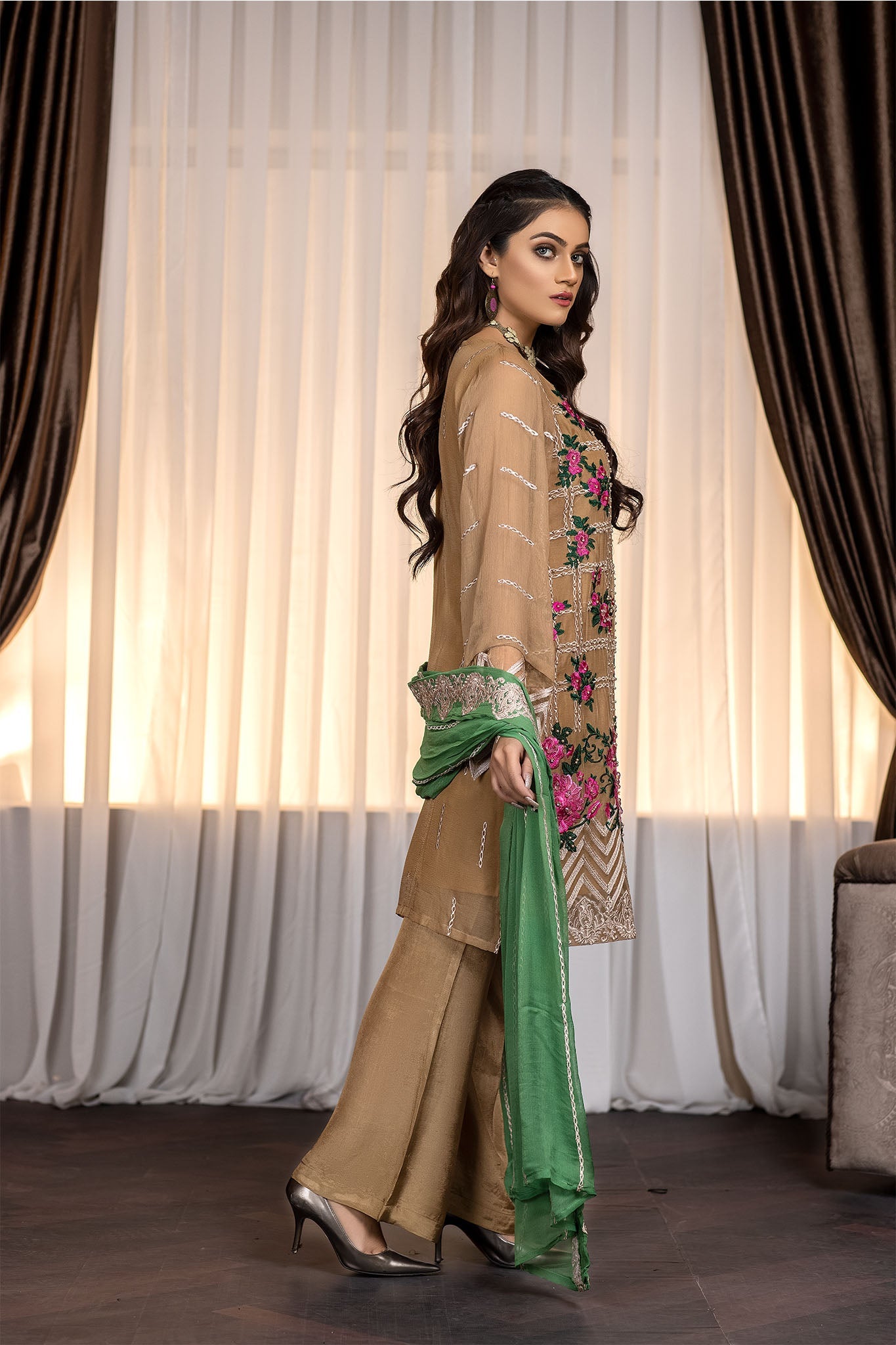 Ketifa Unstitched 3 Piece Festive Wedding Collection'2025-Nz 0105
