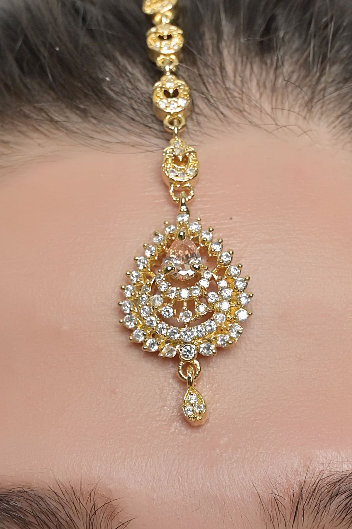 Luxe Teeka OLJ-460-Golden And Champagne