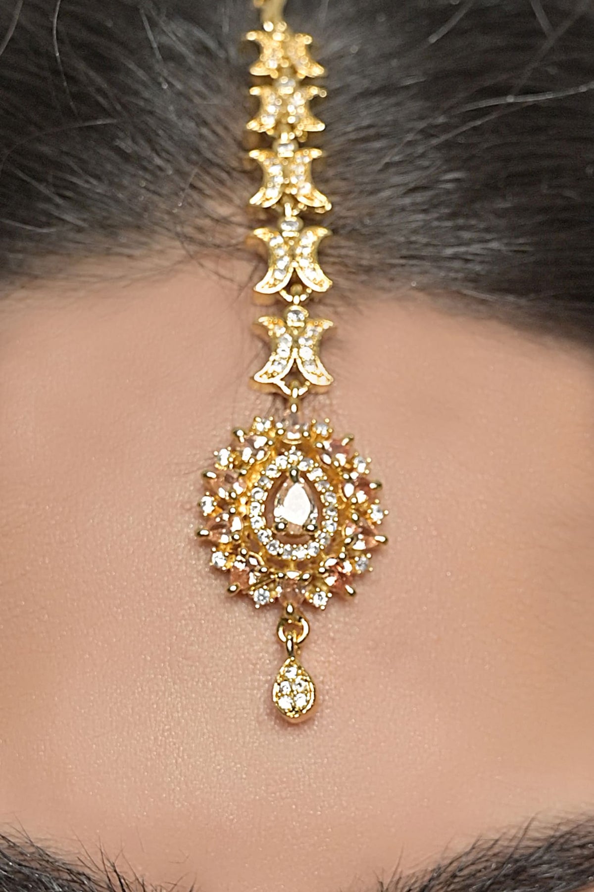 Luxe Teeka OLJ-463-Golden And Champagne