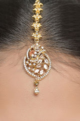 Luxe Teeka OLJ-470-Golden And Champagne