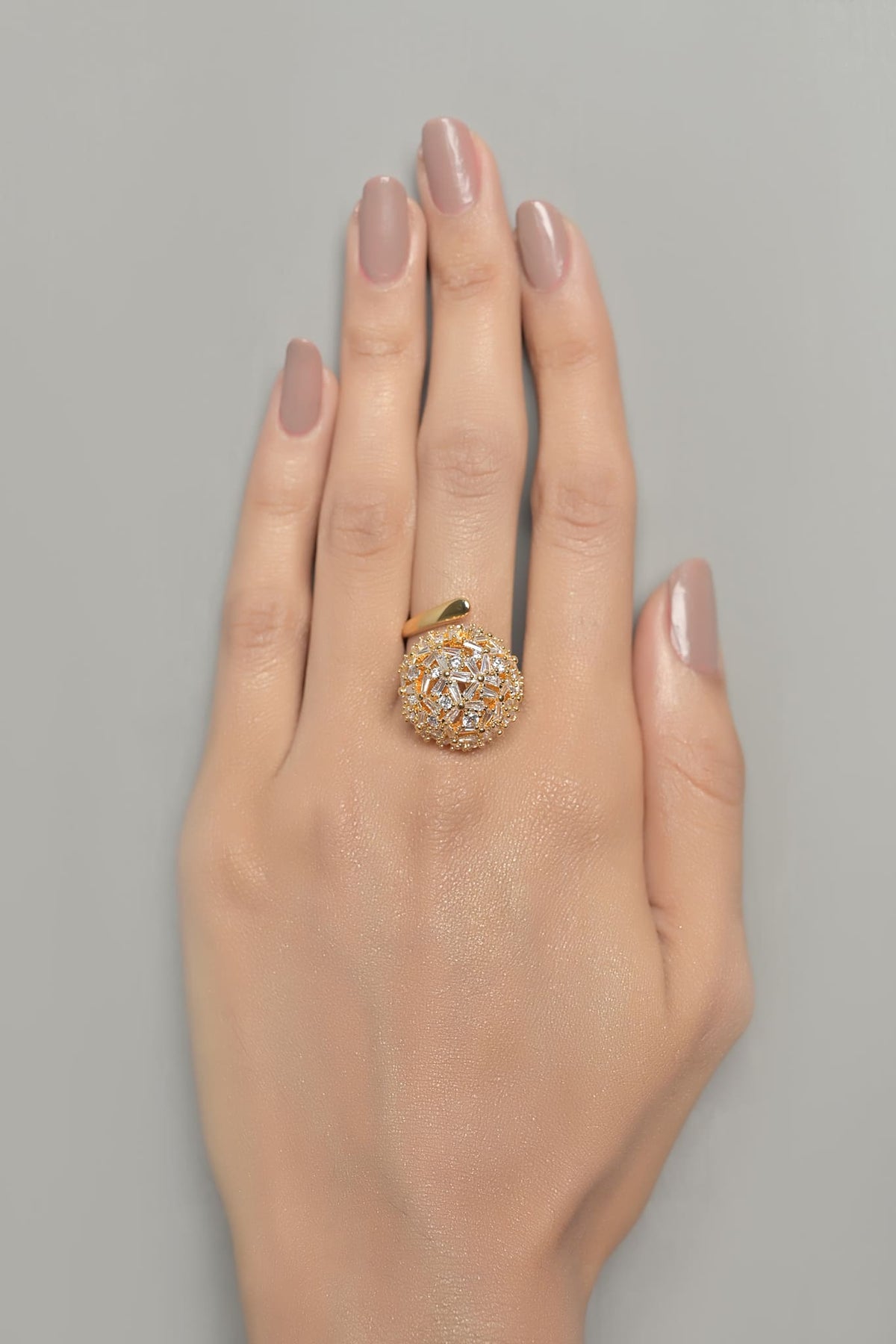 Whimsical Ring Vol-03-OLJ-578-Golden