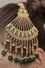 Luxe Jhoomer OLJ-646-Golden And Green
