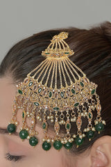Luxe Jhoomer OLJ-657-Golden And Green