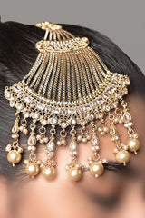 Luxe Jhoomer OLJ-662-Golden And Pearl