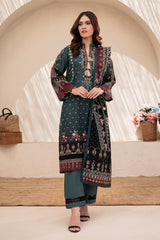 O'Pole Unstitched 3 Piece Winter Vol-01 Collection-OP-10