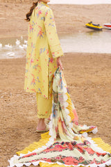 Meraki by Asifa N Nabeel Unstitched 3 Piece Lawn Collection'2024-Orchid