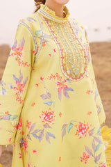 Meraki by Asifa N Nabeel Unstitched 3 Piece Lawn Collection'2024-Orchid