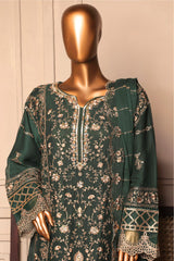 Bin Saeed Stitched 3 Piece Fancy Formals Collection'2025-Owsc-2295-Green