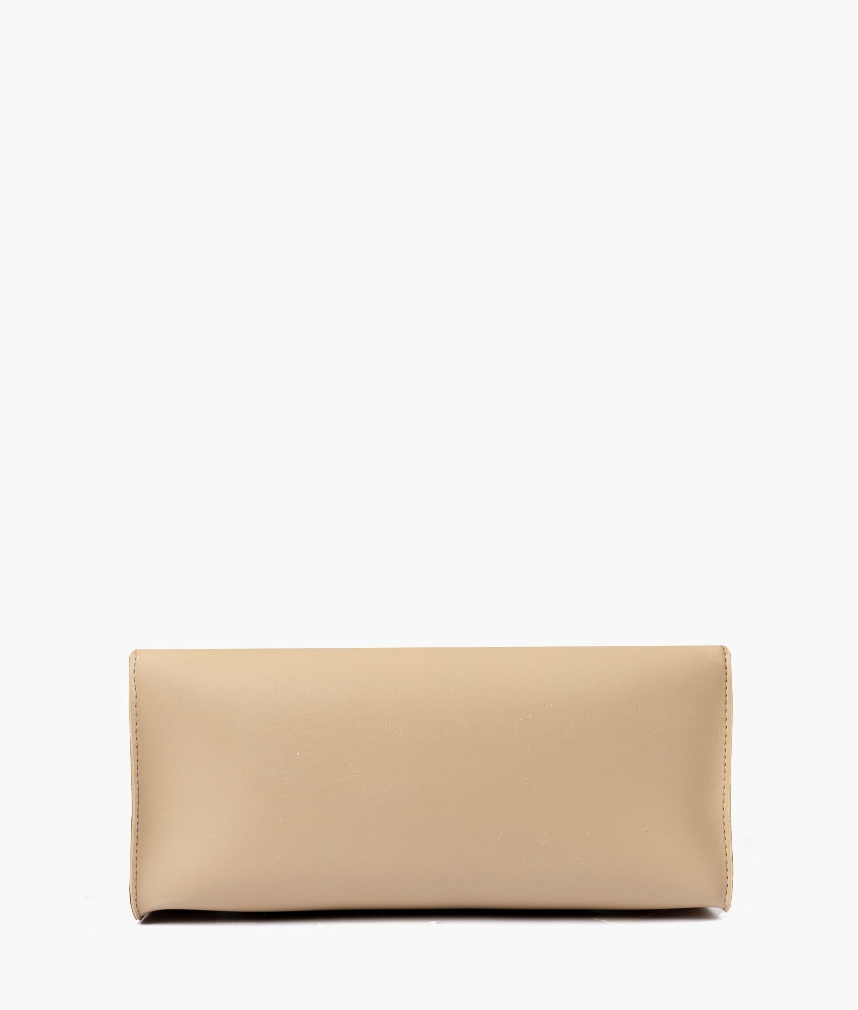 RTW Creation - Off-white with brown multi compartment satchel bag