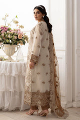 Dastoor by Ramsha Unstitched 3 Piece  Organza Vol-02 Collection'2025-P-209