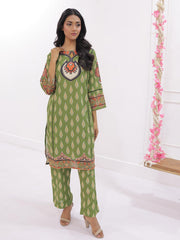 Tng By Md Stitched Collection-Amber Shirt | Green