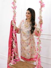 Tng By Md Stitched Collection-Noor | Stitched | 2 Piece | Beige