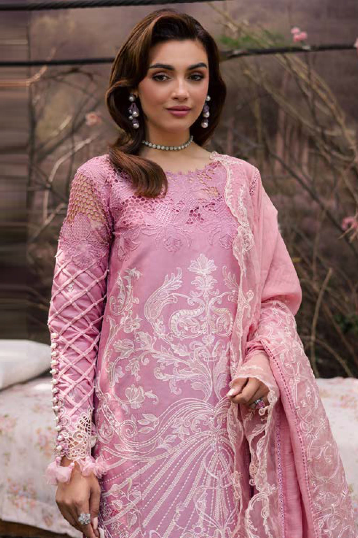 Enchanted Tales By Parishay Unstitched 3 Piece Luxury Lawn Collection'2025-P-ET-06