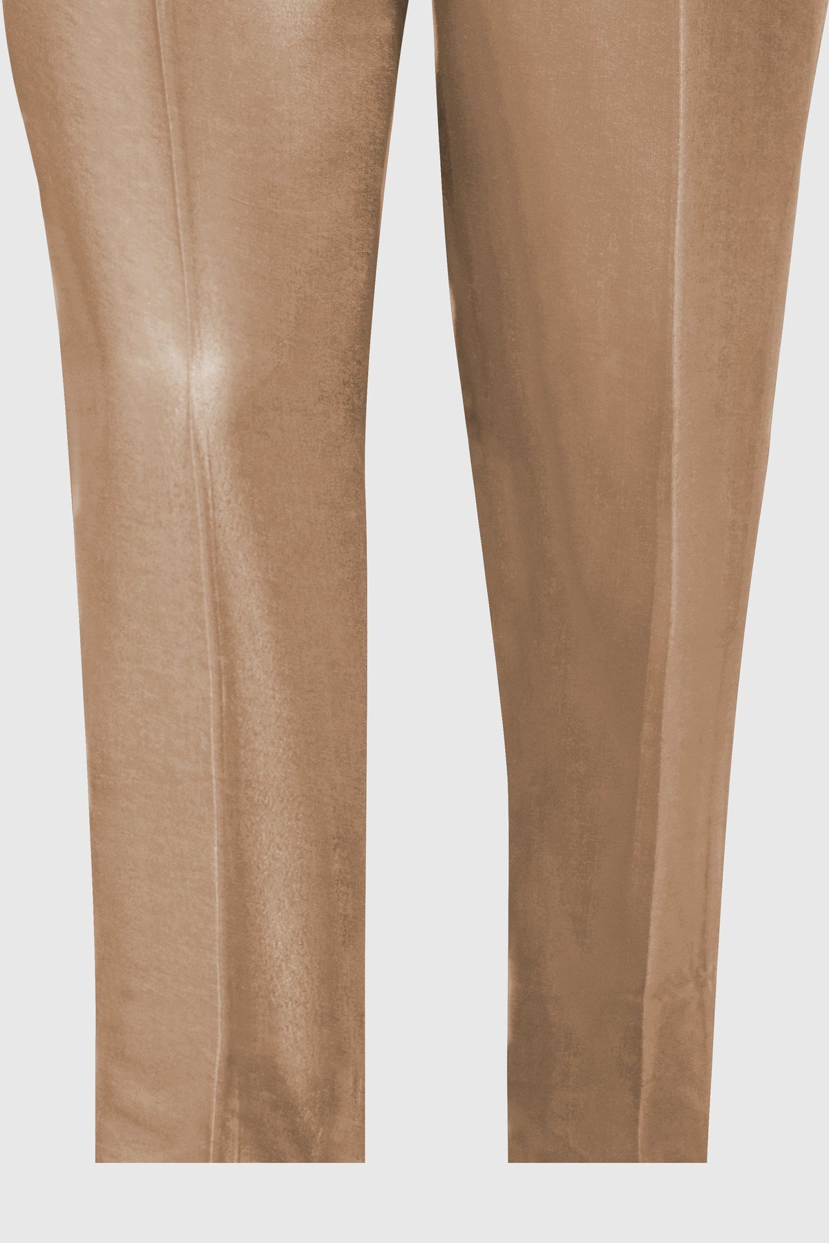 Zaaviay Stitched Pareesa Beige Pk Raw Silk Pants