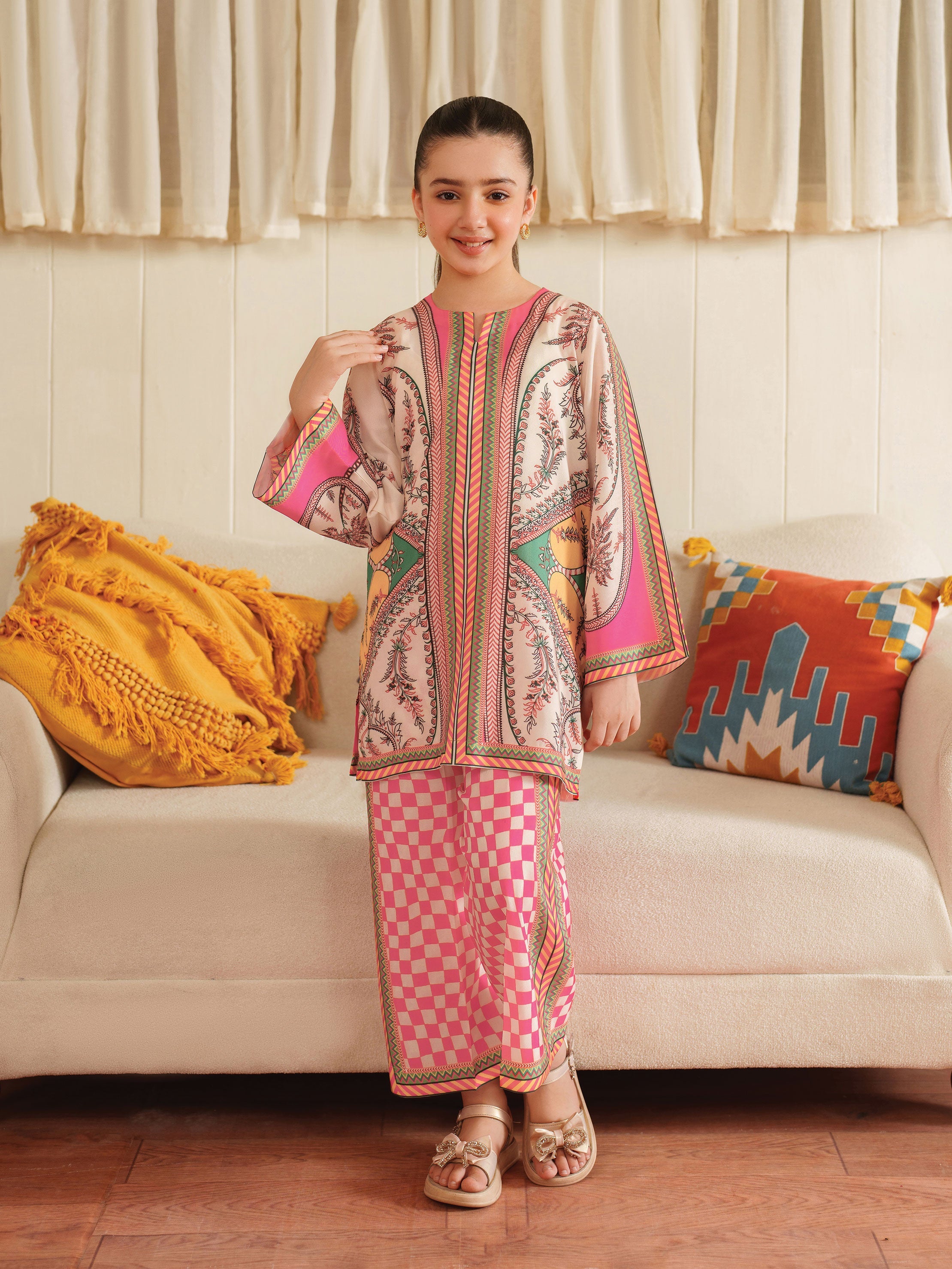The Bloom Edit by Garnet Stitched 2 Piece Kids Summer Collection'2025-Floren