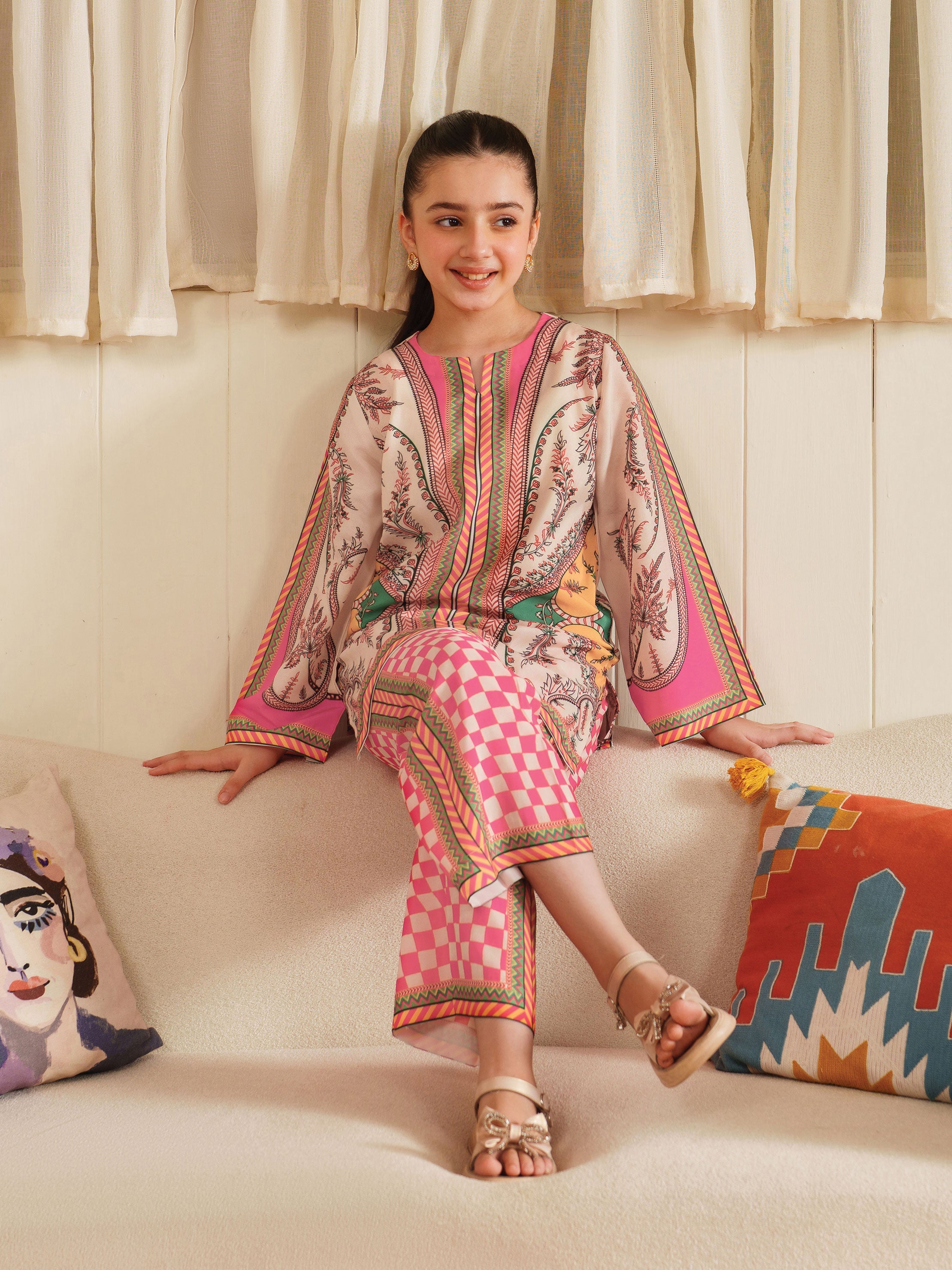 The Bloom Edit by Garnet Stitched 2 Piece Kids Summer Collection'2025-Floren