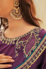 Omal By Komal Stitched 3 Piece Summer Collection'2025-Zayna – 3Pc