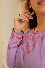Omal By Komal Stitched 3 Piece Summer Collection'2025-Minha - 3pc