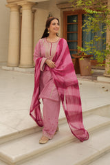 Omal By Komal Stitched 3 Piece Summer Collection'2025-Faria - 3pc