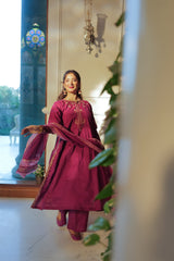 Omal By Komal Stitched 3 Piece Summer Collection'2025-Sanam - 3pc