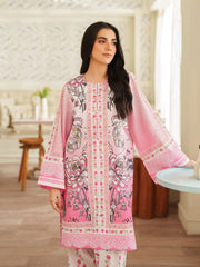 The Bloom Edit by Garnet Stitched 2 Piece Summer Collection'2025-Pink Dove