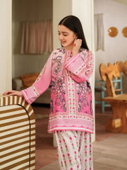 The Bloom Edit by Garnet Stitched 2 Piece Kids Summer Collection'2025-Pink Pearl