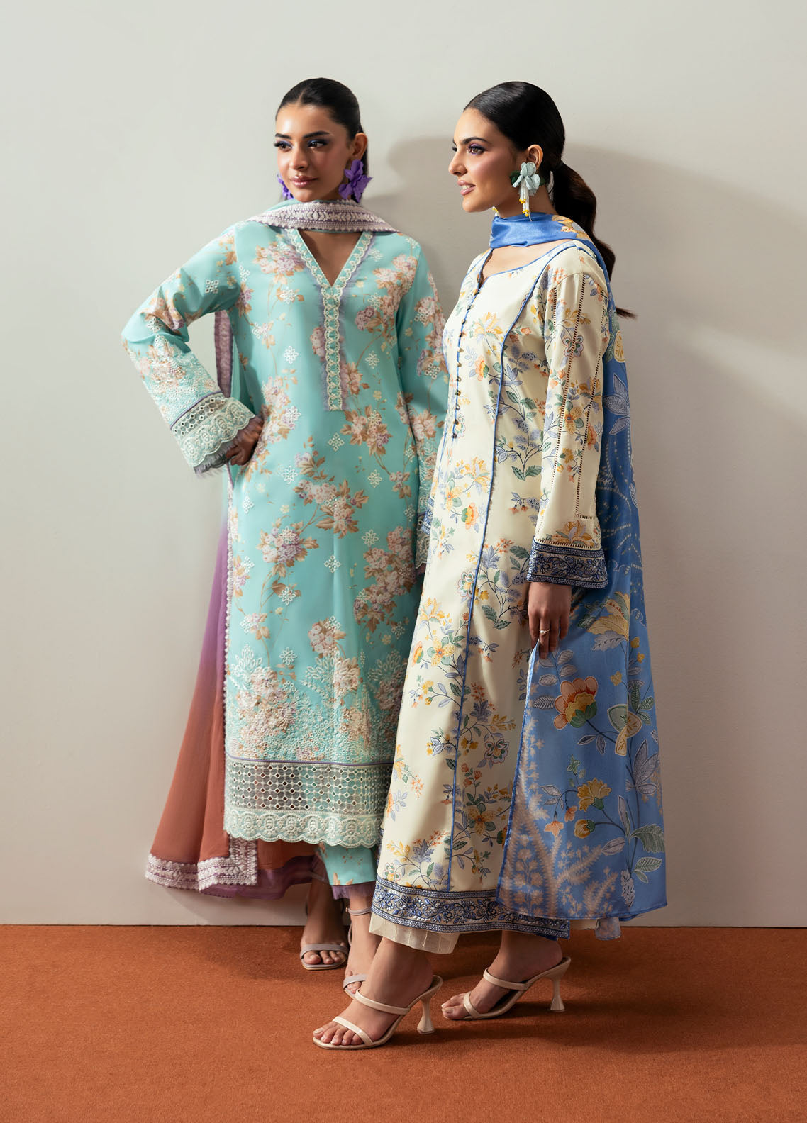 Gulaal Stitched 3 Piece Basic Lawn Collection'2025-Elaris