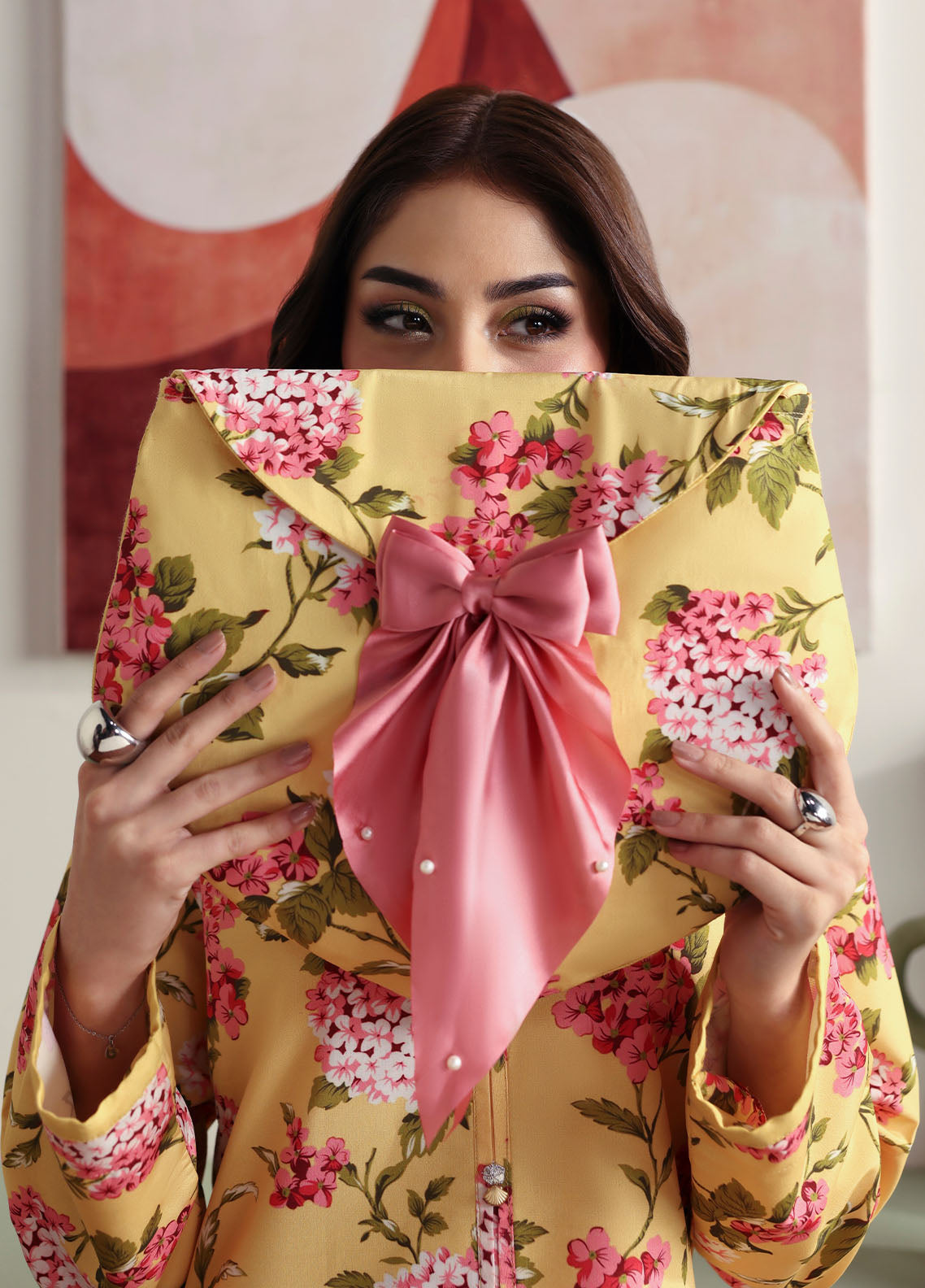 Gulaal Stitched 2 Piece Basic Lawn Collection'2025-Honey Dew