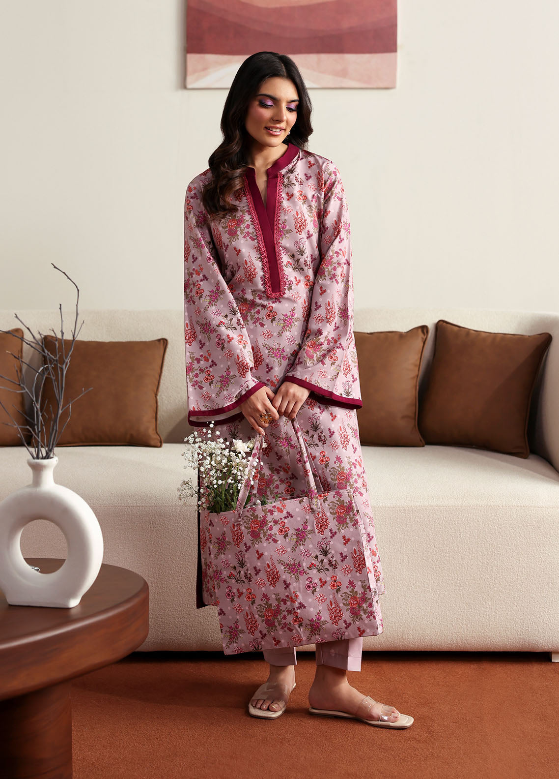 Gulaal Stitched 2 Piece Basic Lawn Collection'2025-Blossom