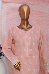 HZ Premium Unstitched 3 Piece Emb Lawnkari Collection'2025-PLK-913