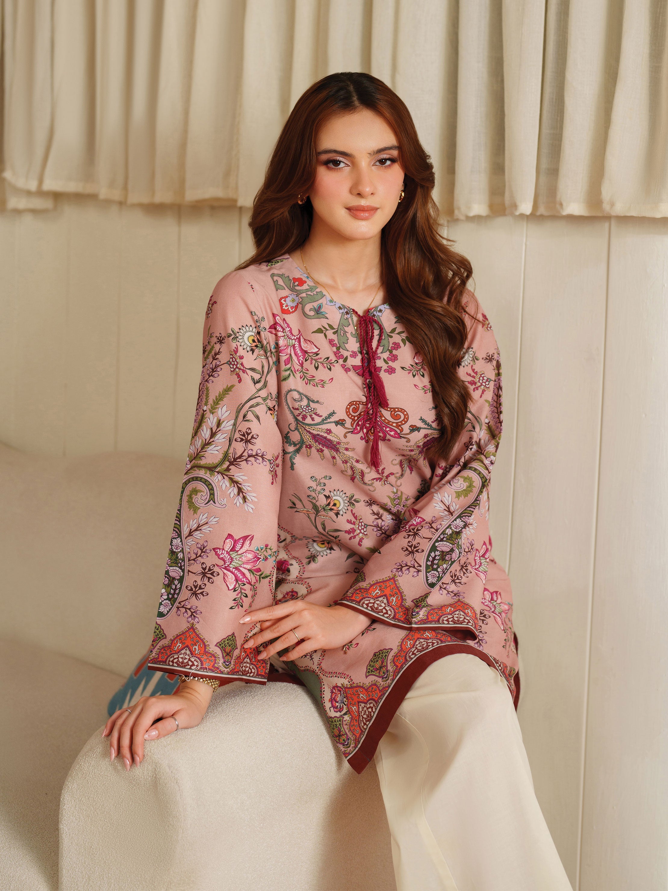 The Bloom Edit by Garnet Stitched 2 Piece Summer Collection'2025-Plush
