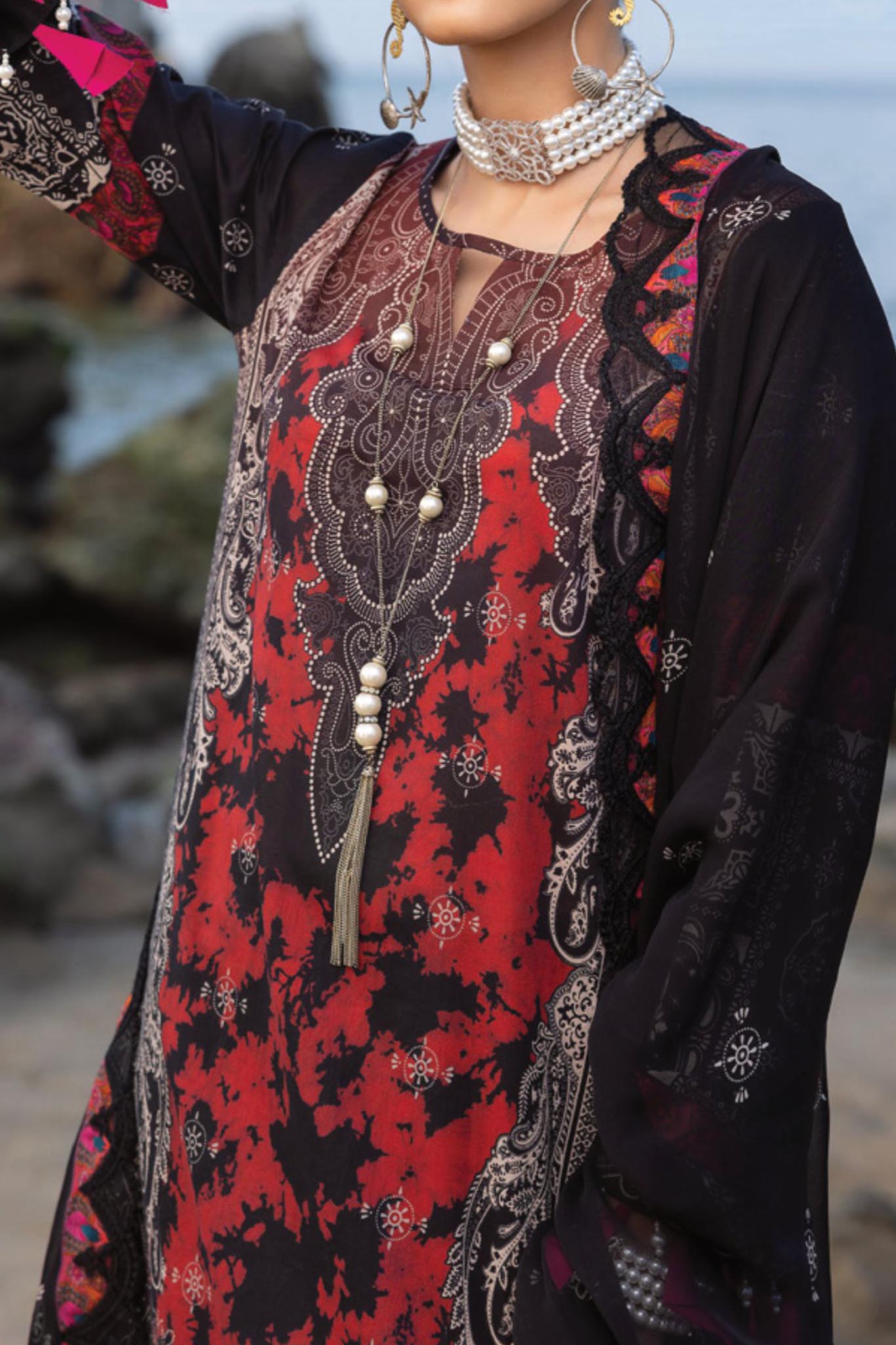 Print Melody By Charizma Unstitched 3 Piece Printed Lawn Vol-03 Collection'2024-PM4-19