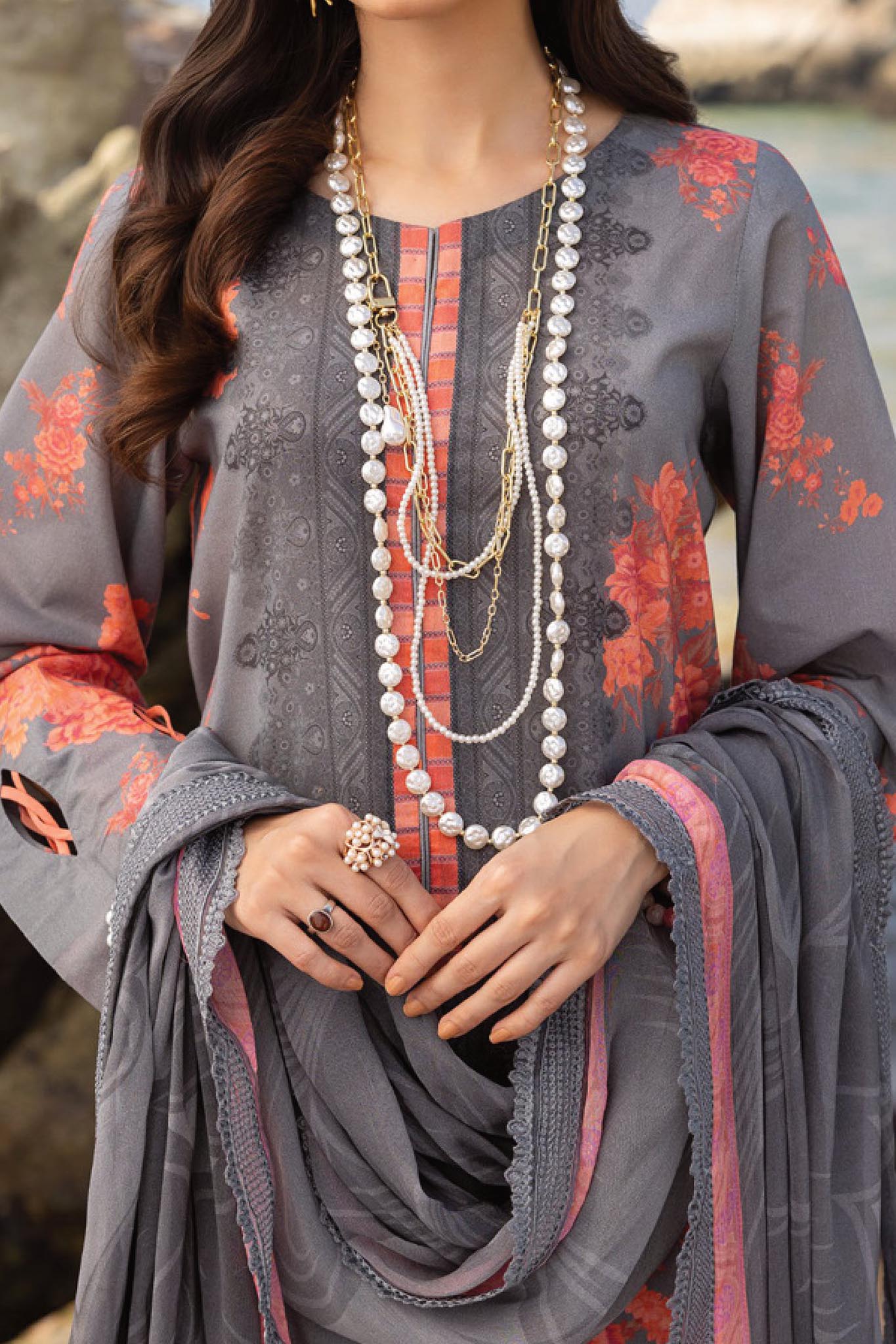 Print Melody By Charizma Unstitched 3 Piece Printed Lawn Vol-03 Collection'2024-PM4-20