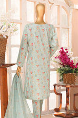 Meenakari by Hz Unstitched 3 Piece Premium Emb Collection'2023-PMK-168