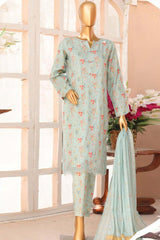 Meenakari by Hz Unstitched 3 Piece Premium Emb Collection'2023-PMK-168