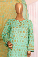 HZ Platinum Unstitched 3 Piece Digital Printed Lawn Vol-03 Collection'2025-PPC-190