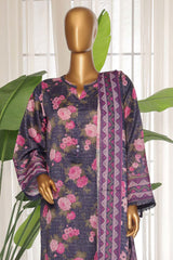 Sada Bahar Stitched 3 Piece Printed Lawn Vol-03 Collection'2025-PR-9499-Blue