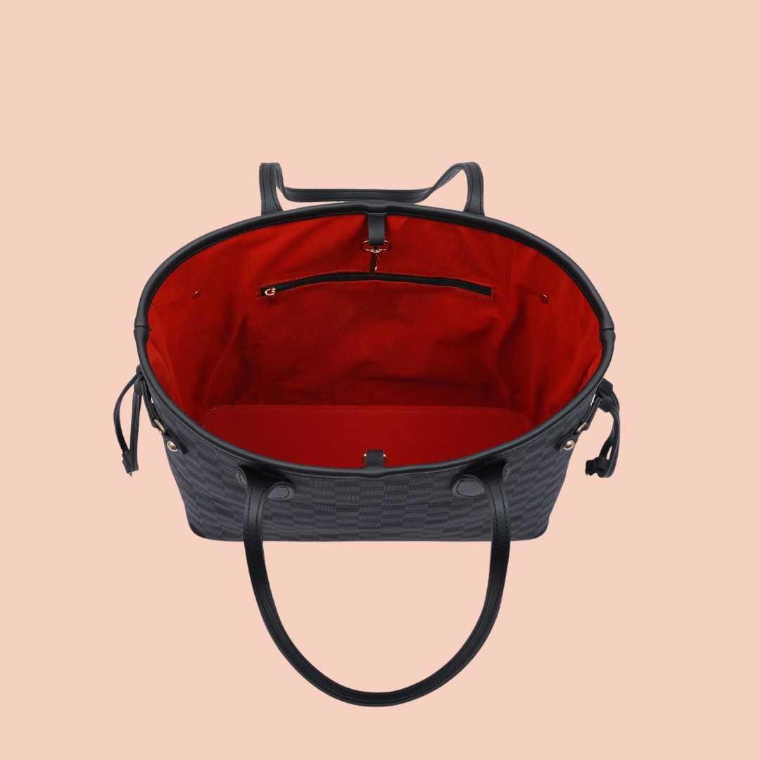 Fineur - Duo Crossbody & Tote Bag - Black